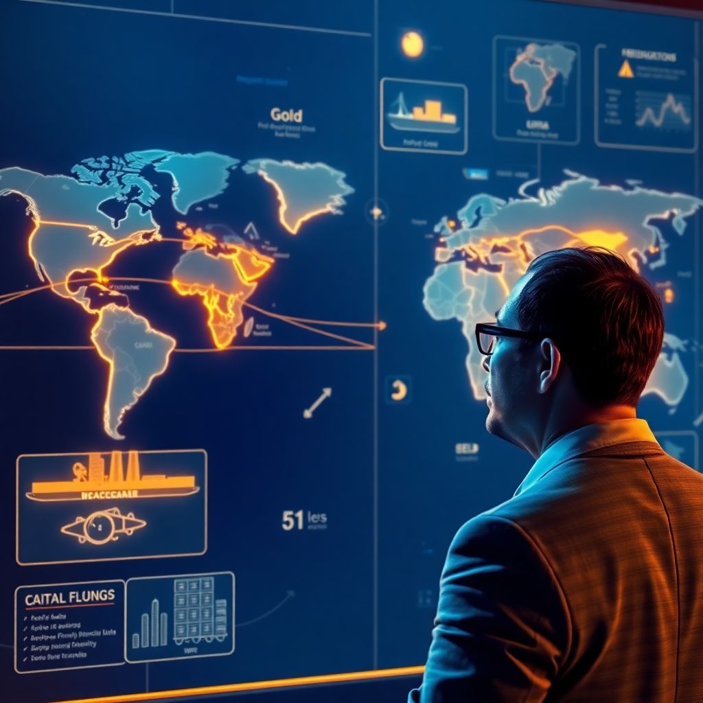 Геополитические события 2025 года и их влияние на глобальные финансовые потоки