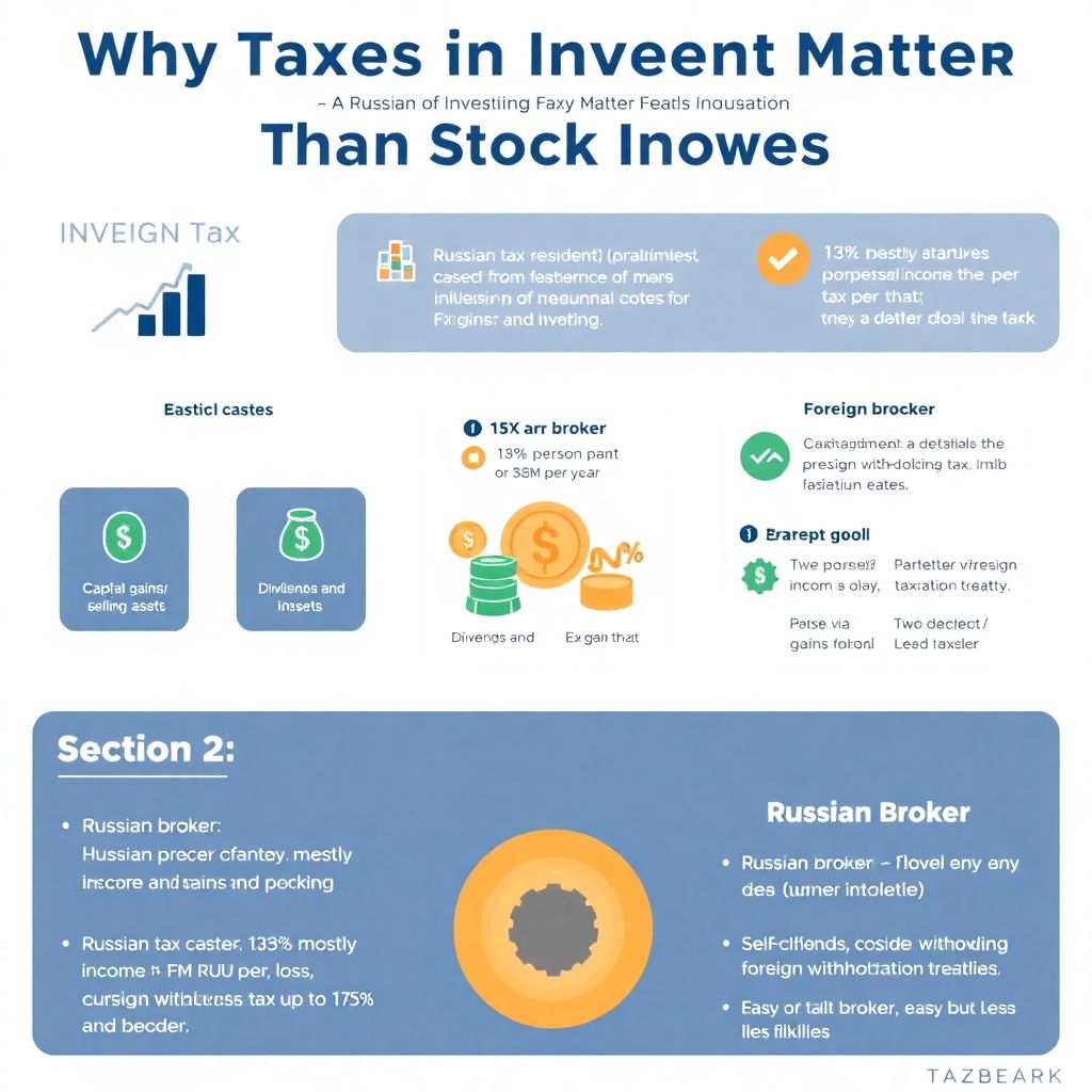 Налоги и инвестиции: как легально оптимизировать нагрузку у брокера и зарубежных активов