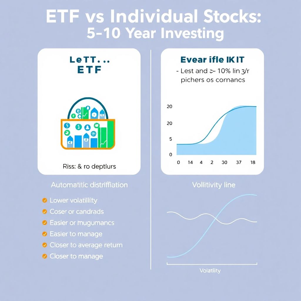 Инвестиции в Etf или отдельные акции: что выгоднее на 5–10 лет
