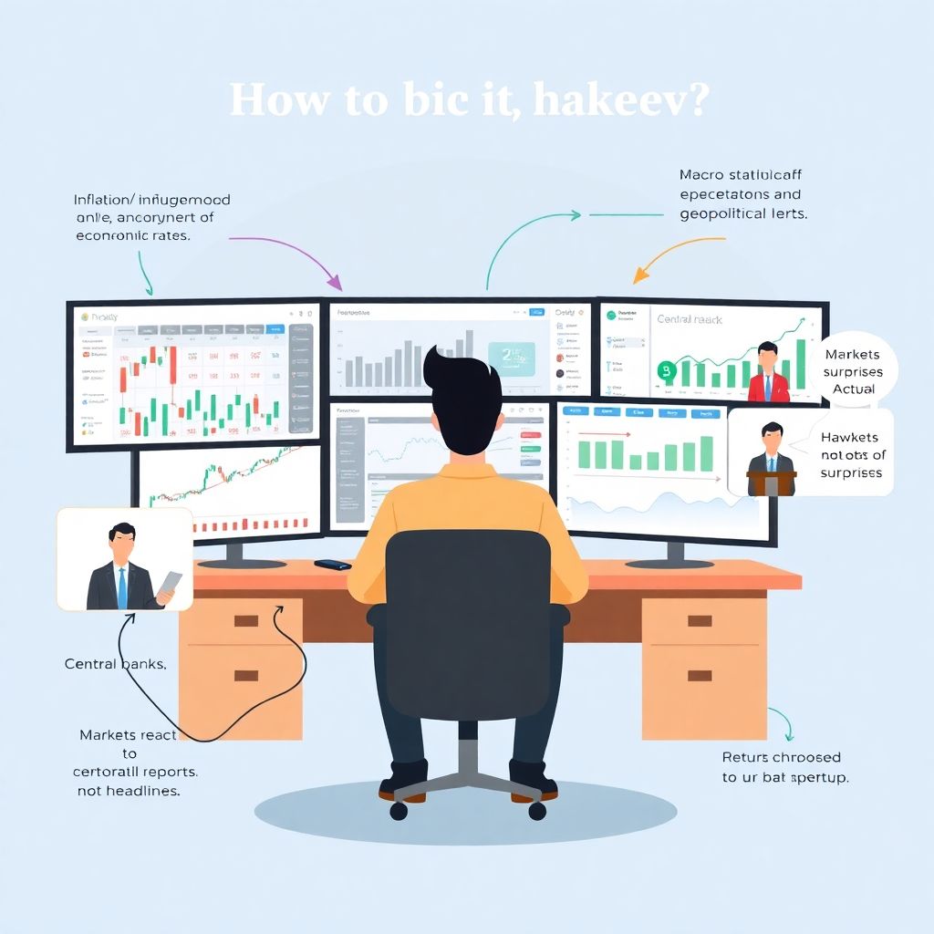 Как читать экономические новости, чтобы зарабатывать на рынке без паники
